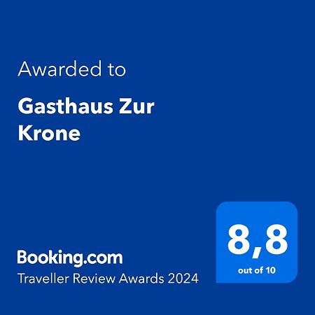 Gasthaus Zur Krone Windelsbach Εξωτερικό φωτογραφία