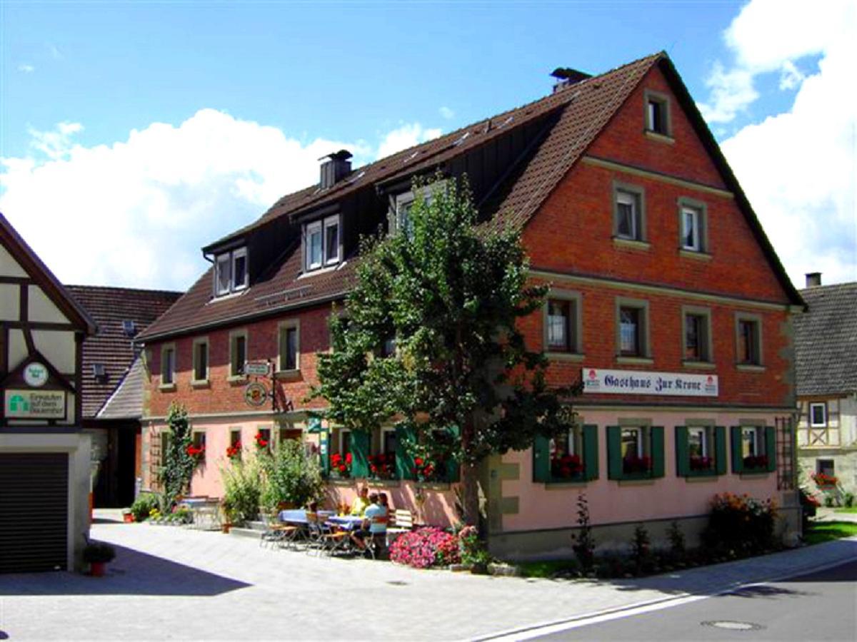 Gasthaus Zur Krone Windelsbach Εξωτερικό φωτογραφία